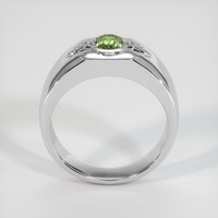 1.37 Ct. Green Sapphire Ring, 10K White Gold 3