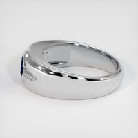 1.52 Ct. Sapphire Ring, 14K White Gold 4