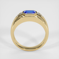 0.53 Ct. Sapphire Ring, 14K Yellow Gold 3