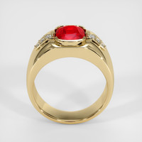 1.50 Ct. Ruby   Ring, 14K Yellow Gold 3