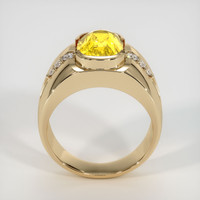 4.40 Ct. Sapphire Ring, 14K Yellow Gold 3
