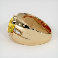 4.40 Ct. Sapphire Ring, 14K Yellow Gold 4