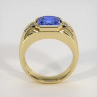 3.66 Ct. Sapphire Ring, 18K Yellow Gold 3