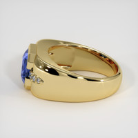 3.66 Ct. Sapphire Ring, 18K Yellow Gold 4