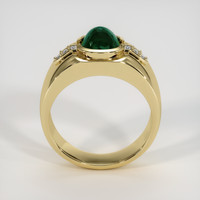 2.80 Ct. Emerald Ring, 18K Yellow Gold 3