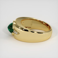 2.80 Ct. Emerald Ring, 18K Yellow Gold 4