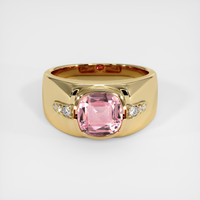 2.07 Ct. Sapphire Ring, 18K Yellow Gold 1