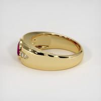 2.02 Ct. Ruby Ring, 18K Yellow Gold 4
