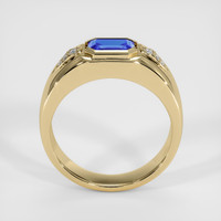 0.53 Ct. Sapphire Ring, 18K Yellow Gold 3