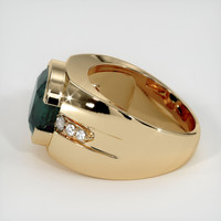 5.93 Ct. Sapphire Ring, 18K Yellow Gold 4