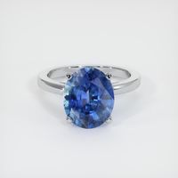 5.15 Ct. Sapphire Ring, Platinum 950 1