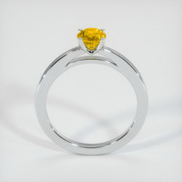 0.91 Ct. Bi Color Sapphire Ring, Platinum 950 3