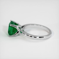 3.01 Ct. Emerald Ring, Platinum 950 4