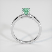 0.54 Ct. Emerald Ring, Platinum 950 3