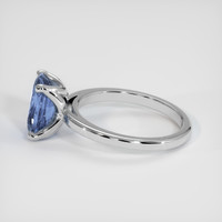 2.25 Ct. Blue Sapphire Ring, Platinum 950 4
