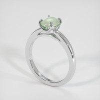 1.15 Ct. Green Sapphire Ring, Platinum 950 2