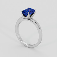 2.01 Ct. Color Change Sapphire Ring, Platinum 950 2