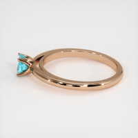 0.31 Ct. Gemstone Ring, 14K Rose Gold 4