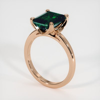 3.17 Ct. Gemstone Ring, 18K Rose Gold 2