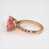 4.50 Ct. Sapphire Ring, 18K Rose Gold 4