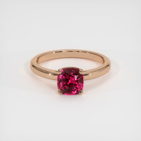 2.23 Ct. Ruby Ring, 18K Rose Gold 1