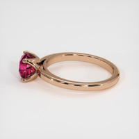 2.23 Ct. Ruby Ring, 18K Rose Gold 4