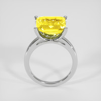 8.67 Ct. Yellow Sapphire Ring, 10K White Gold 3