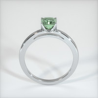 1.06 Ct. Green Sapphire Ring, 10K White Gold 3