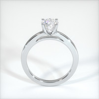1.29 Ct. Bluish Grey Sapphire Ring, 10K White Gold 3