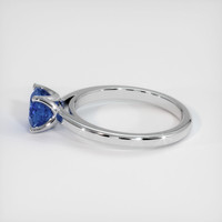 1.16 Ct. Sapphire Ring, 14K White Gold 4