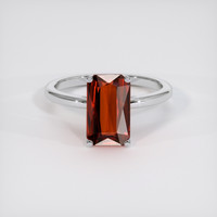 6.35 Ct. Gemstone Ring, 14K White Gold 1