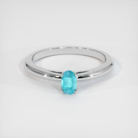 0.31 Ct. Gemstone Ring, 14K White Gold 1