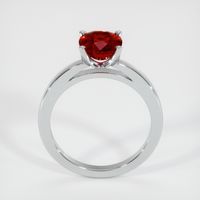 2.00 Ct. Ruby Ring, 14K White Gold 3