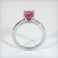 2.33 Ct. Purplish Pink Sapphire Ring, 14K White Gold 3
