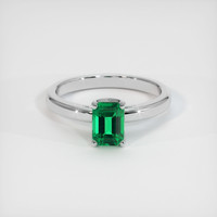 Emerald Ring 0.92 Ct. 18K White Gold Preview