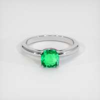 Emerald Ring 0.64 Ct. 18K White Gold Preview