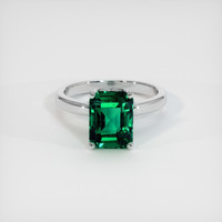 Emerald Ring 3.03 Ct. 18K White Gold Preview