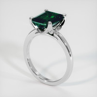 3.17 Ct. Gemstone Ring, 18K White Gold 2