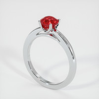 Ruby Ring 1.19 Ct. 18K White Gold Preview