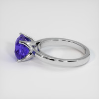 2.70 Ct. Color Change Sapphire Ring, 18K White Gold 4