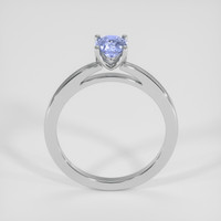 1.11 Ct. Blue Sapphire Ring, 18K White Gold 3