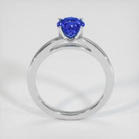 1.45 Ct. Blue Sapphire Ring, 18K White Gold 3