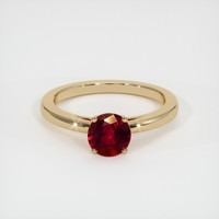 1.17 Ct. Ruby Ring, 14K Yellow Gold 1
