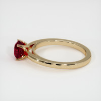 1.17 Ct. Ruby Ring, 14K Yellow Gold 4
