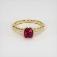 2.06 Ct. Ruby Ring, 14K Yellow Gold 1