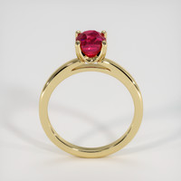 2.06 Ct. Ruby Ring, 14K Yellow Gold 3