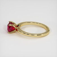 2.06 Ct. Ruby Ring, 14K Yellow Gold 4