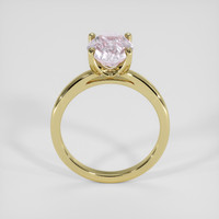 3.21 Ct. Pink Sapphire Ring, 14K Yellow Gold 3