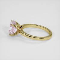 3.21 Ct. Pink Sapphire Ring, 14K Yellow Gold 4