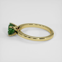 1.23 Ct. Green Sapphire Ring, 14K Yellow Gold 4